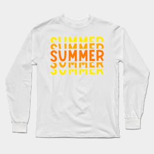 Bright Summer Long Sleeve T-Shirt